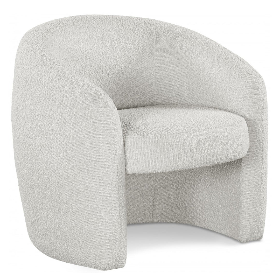 Acadia Boucle Fabric Accent Chair