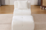 NEXO 31" Chair with Ottoman