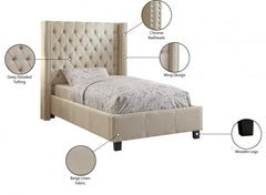 Ashton Linen Textured Bed