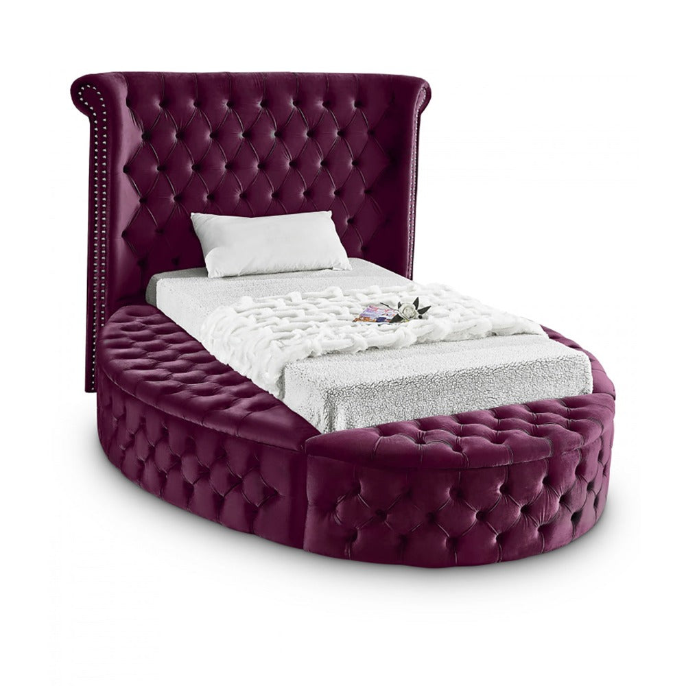 Luxus Velvet Twin Bed