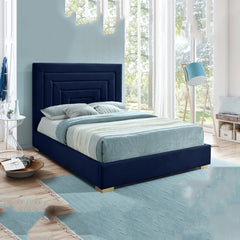 Nora Velvet Queen Bed