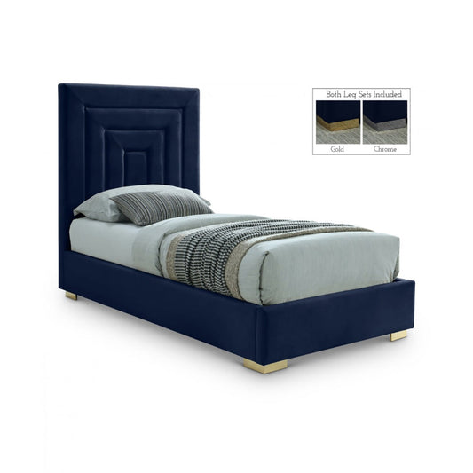 Nora Velvet Twin Bed