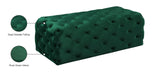 Casey Contemporary Ottoman: Elegant Deep Tufting & Plush Comfort for a Glamorous Living Space