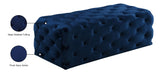 Casey Contemporary Ottoman: Elegant Deep Tufting & Plush Comfort for a Glamorous Living Space
