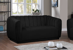 Dixie Velvet Loveseat