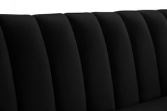 Dixie Velvet Loveseat