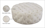 Addison Luxurious Contemporary Ottoman with Deep Button Tufting for Chic Home Decor and Comfort