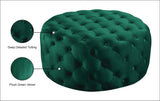 Addison Luxurious Contemporary Ottoman with Deep Button Tufting for Chic Home Decor and Comfort