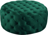 Addison Luxurious Contemporary Ottoman with Deep Button Tufting for Chic Home Decor and Comfort