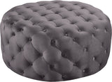 Addison Luxurious Contemporary Ottoman with Deep Button Tufting for Chic Home Decor and Comfort