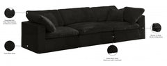 Cozy Velvet Comfort Modular Sofa