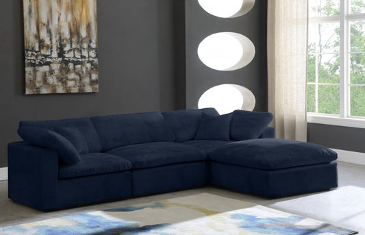 Cozy Velvet Comfort Modular Sectional