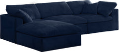 Cozy Velvet Comfort Modular Sectional