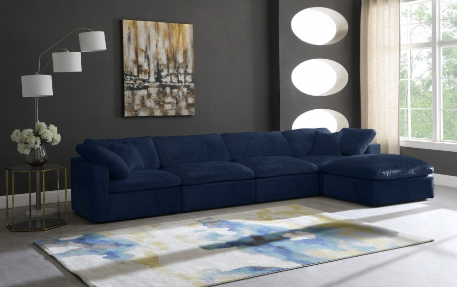 Cozy Velvet Comfort Modular Sectional