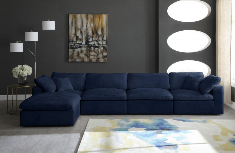 Cozy Velvet Comfort Modular Sectional