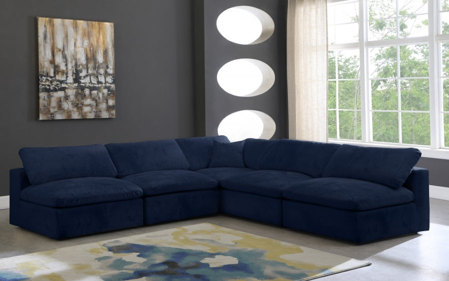 Cozy Velvet Comfort Modular Sectional