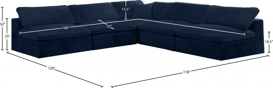 Cozy Velvet Comfort Modular Sectional