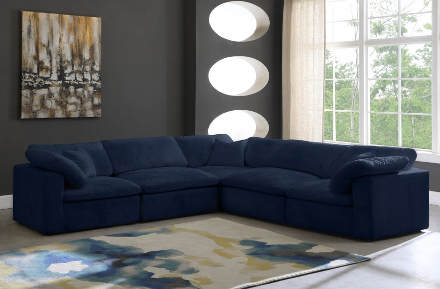 Cozy Velvet Comfort Modular Sectional