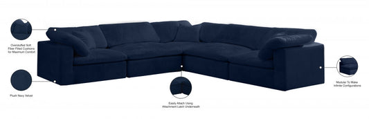 Cozy Velvet Comfort Modular Sectional