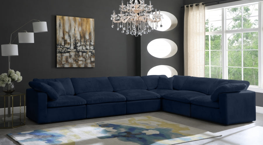 Cozy Velvet Comfort Modular Sectional