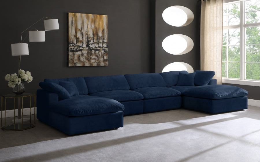 Cozy Velvet Comfort Modular Sectional