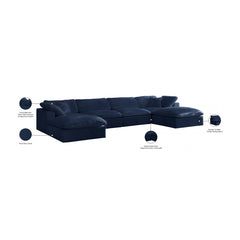 Cozy Velvet Comfort Modular Sectional