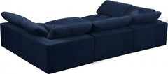 Cozy Velvet Comfort Modular Sectional