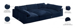 Cozy Velvet Comfort Modular Sectional