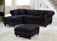 Sabrina Velvet Reversible 2pc. Sectional