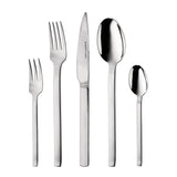 BergHOFF Essentials 72Pc 18/10 Stainless Steel Flatware Set, Essence