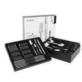 BergHOFF Essentials 72Pc 18/10 Stainless Steel Flatware Set, Essence
