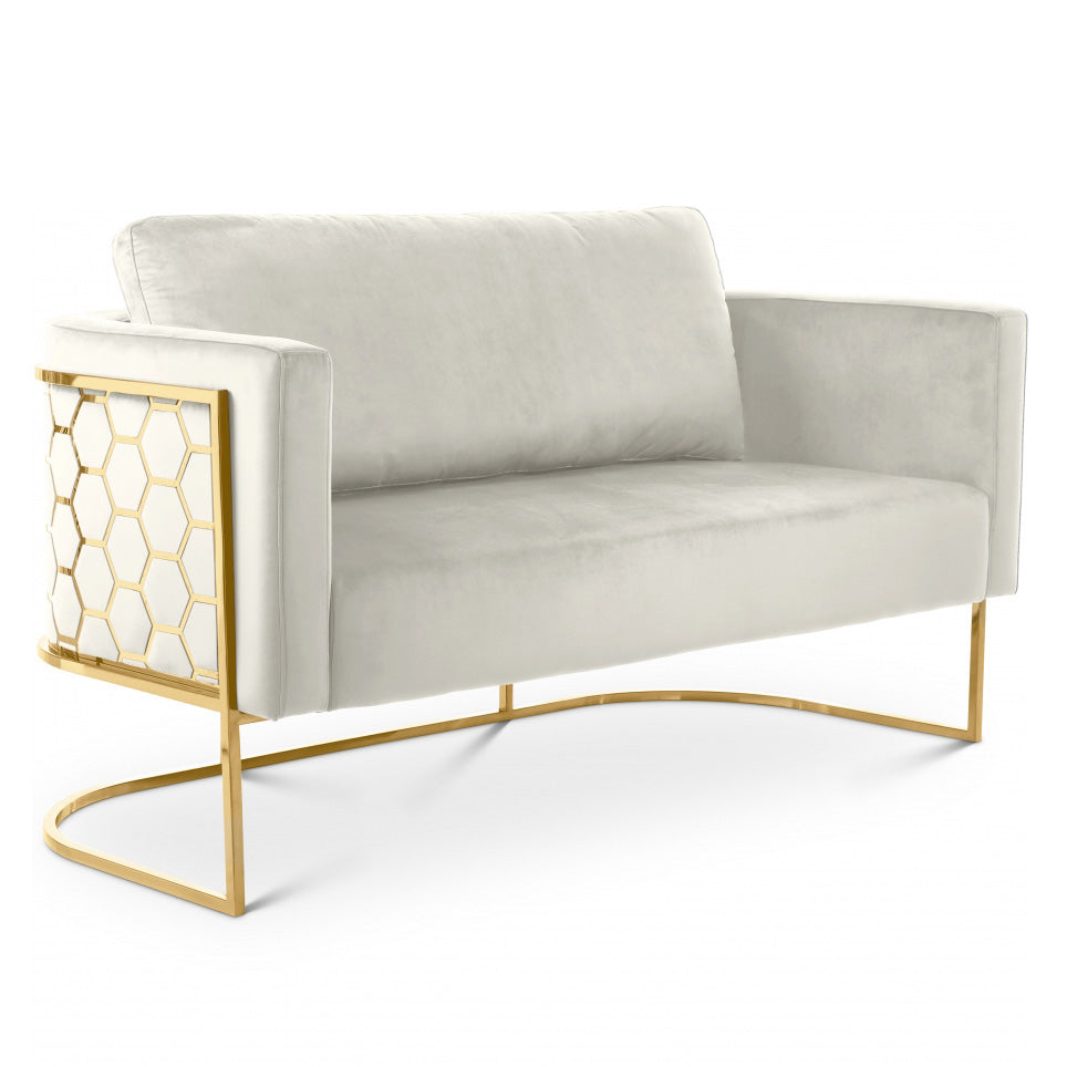 Casa Velvet Loveseat