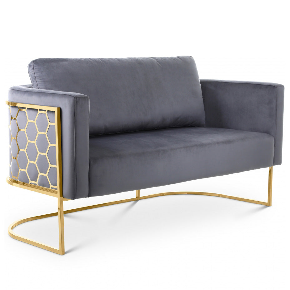 Casa Velvet Loveseat