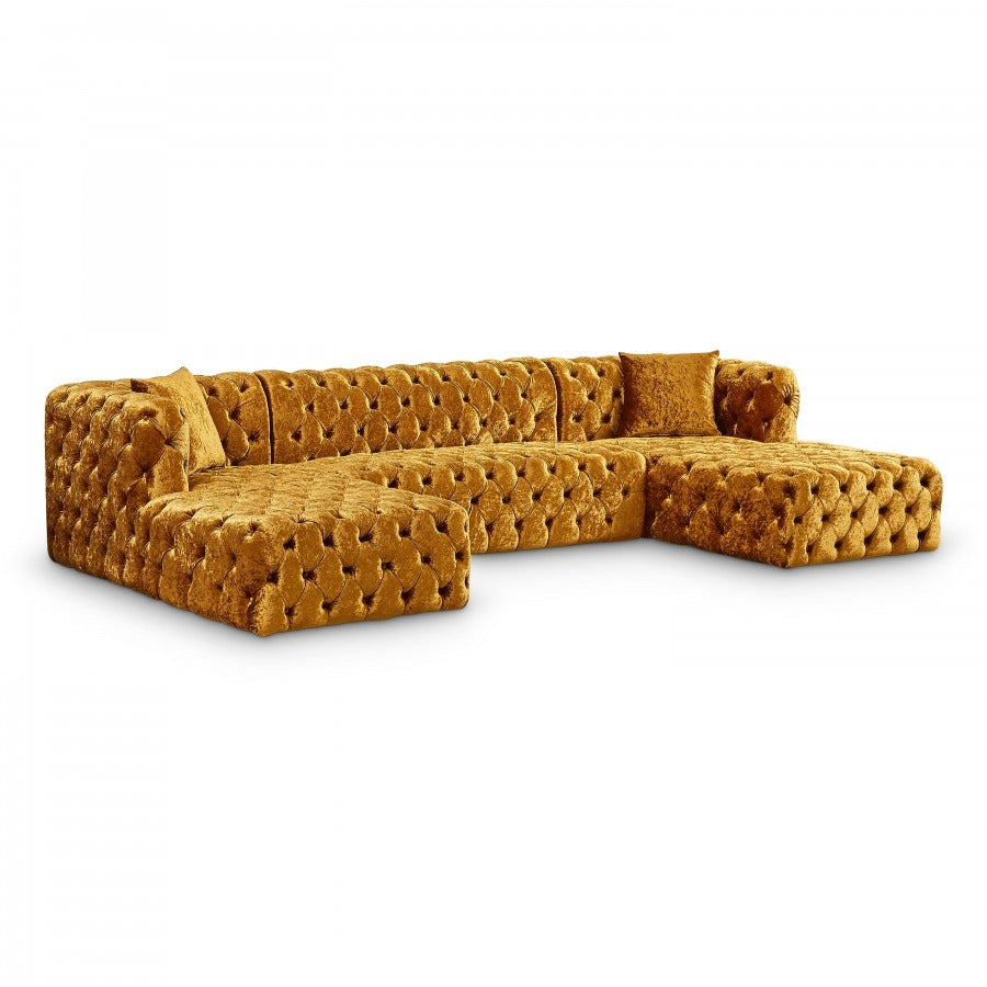 Coco Velvet 3pc. Sectional