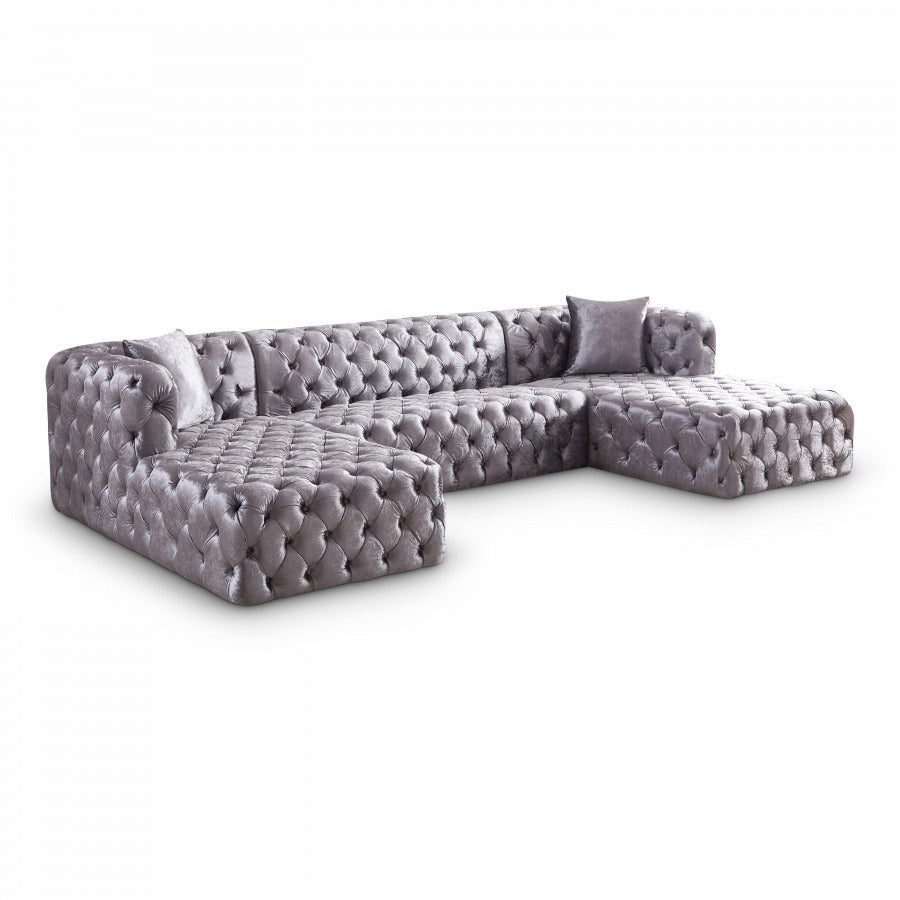 Coco Velvet 3pc. Sectional