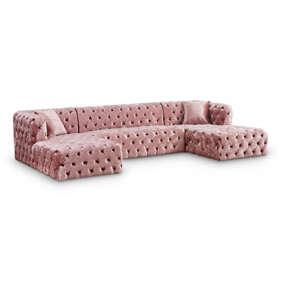 Coco Velvet 3pc. Sectional