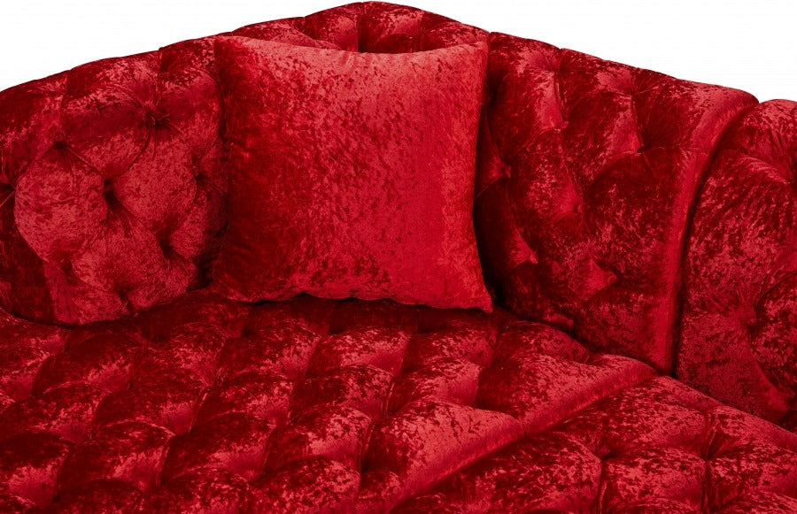 Coco Velvet 3pc. Sectional