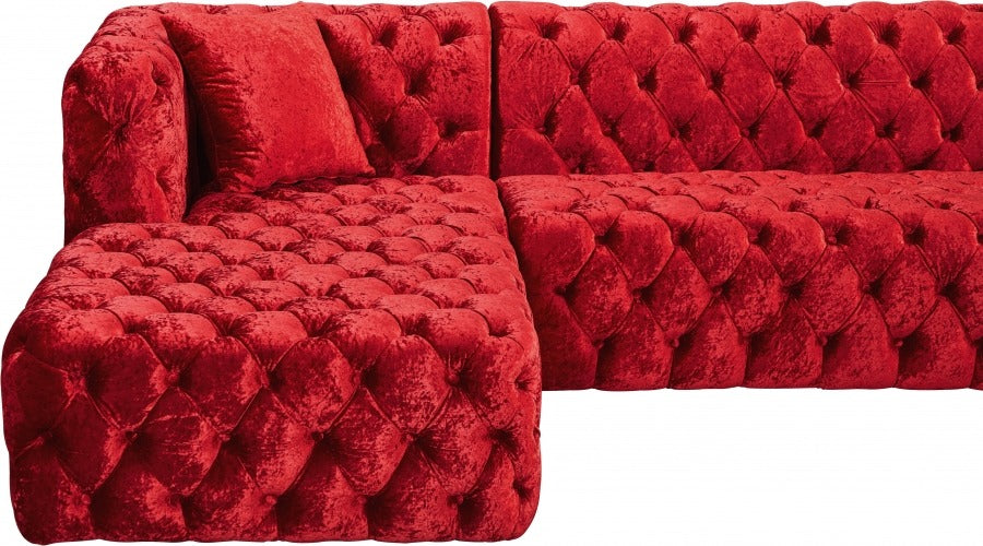 Coco Velvet 3pc. Sectional