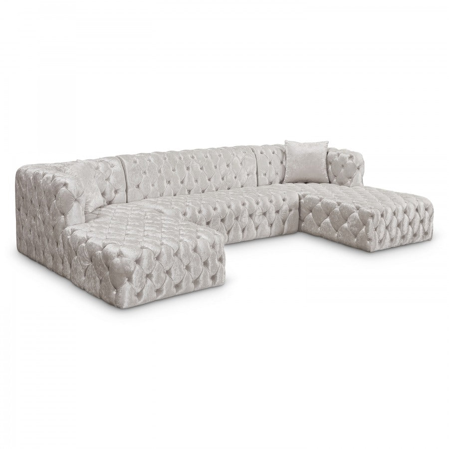 Coco Velvet 3pc. Sectional