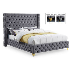 Savan Velvet Bed