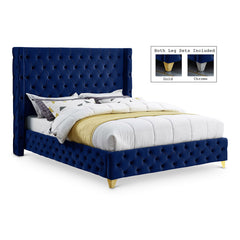 Savan Velvet Bed