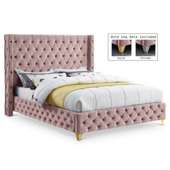 Savan Velvet Bed