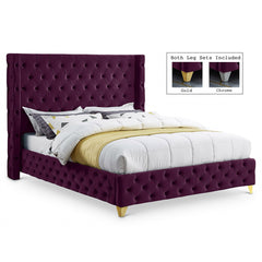 Savan Velvet Bed