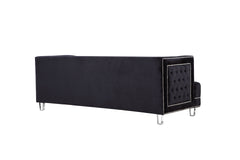 Lucas Velvet Sofa