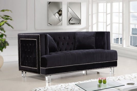 Lucas Velvet Loveseat