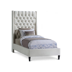 Fritz Velvet Twin Bed