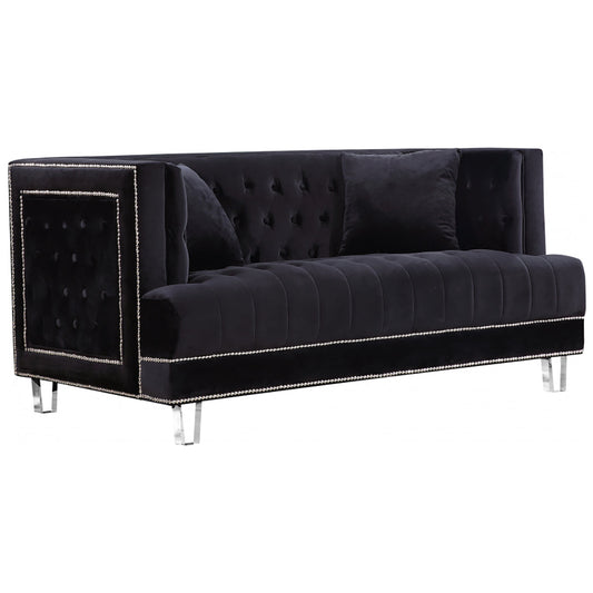 Lucas Velvet Loveseat