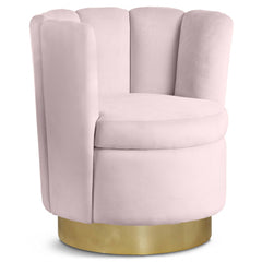 Lily Velvet Swivel Accent Chair