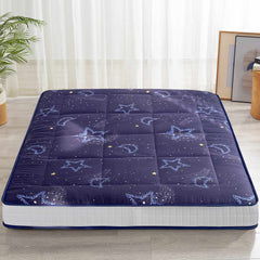 MAXYOYO 6" Extra Thick Futon Mattress Floor Mattress, Moon Star Pattern Tatami Pad Japanese Floor Mattress