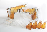 (EU Only) Pistol Whiskey Gun Decanter & Shot Glasses Set